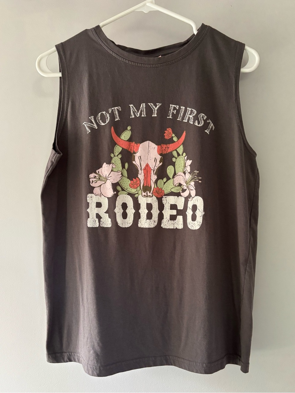 Not My First Rodeo Sleeveless Shirt